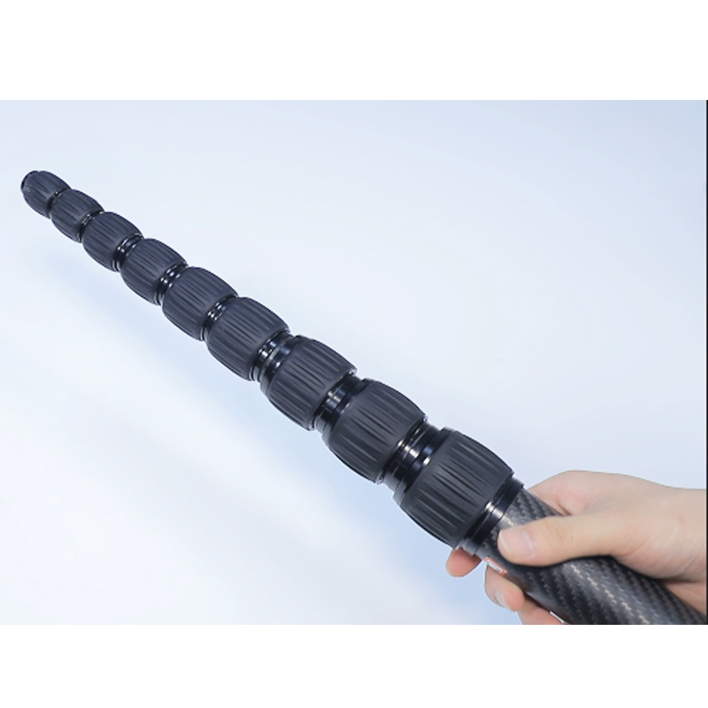 Carbon fiber telescopic rod for betel nut harvesting pole